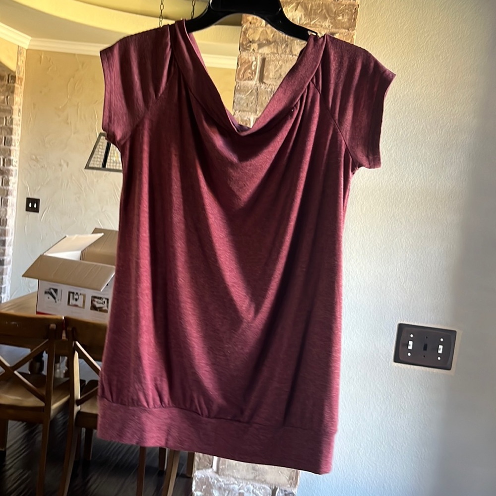 Maroon tunic